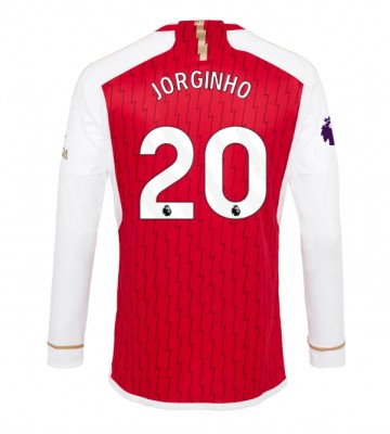Arsenal Jorginho Frello #20 Koszulka Podstawowych 2023-24 Długi Rękaw